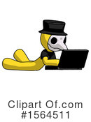 Yellow Design Mascot Clipart #1564511 by Leo Blanchette