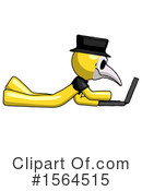 Yellow Design Mascot Clipart #1564515 by Leo Blanchette