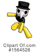 Yellow Design Mascot Clipart #1564528 by Leo Blanchette