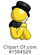 Yellow Design Mascot Clipart #1564529 by Leo Blanchette