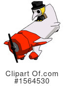 Yellow Design Mascot Clipart #1564530 by Leo Blanchette
