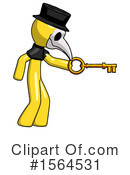 Yellow Design Mascot Clipart #1564531 by Leo Blanchette