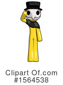Yellow Design Mascot Clipart #1564538 by Leo Blanchette