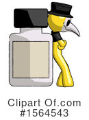 Yellow Design Mascot Clipart #1564543 by Leo Blanchette