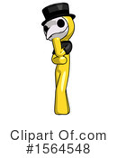 Yellow Design Mascot Clipart #1564548 by Leo Blanchette
