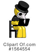 Yellow Design Mascot Clipart #1564554 by Leo Blanchette