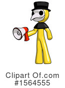 Yellow Design Mascot Clipart #1564555 by Leo Blanchette