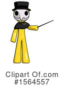 Yellow Design Mascot Clipart #1564557 by Leo Blanchette