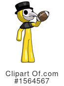 Yellow Design Mascot Clipart #1564567 by Leo Blanchette