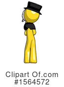 Yellow Design Mascot Clipart #1564572 by Leo Blanchette