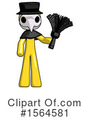 Yellow Design Mascot Clipart #1564581 by Leo Blanchette