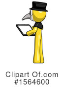 Yellow Design Mascot Clipart #1564600 by Leo Blanchette