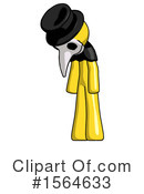 Yellow Design Mascot Clipart #1564633 by Leo Blanchette