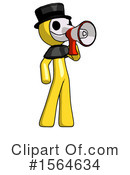 Yellow Design Mascot Clipart #1564634 by Leo Blanchette