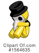 Yellow Design Mascot Clipart #1564635 by Leo Blanchette