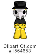 Yellow Design Mascot Clipart #1564653 by Leo Blanchette