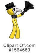 Yellow Design Mascot Clipart #1564669 by Leo Blanchette