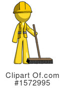 Yellow Design Mascot Clipart #1572995 by Leo Blanchette