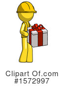 Yellow Design Mascot Clipart #1572997 by Leo Blanchette