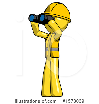 Royalty-Free (RF) Yellow Design Mascot Clipart Illustration by Leo Blanchette - Stock Sample #1573039