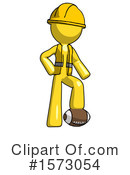 Yellow Design Mascot Clipart #1573054 by Leo Blanchette