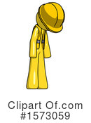 Yellow Design Mascot Clipart #1573059 by Leo Blanchette