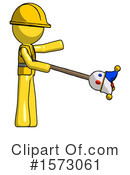 Yellow Design Mascot Clipart #1573061 by Leo Blanchette