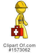 Yellow Design Mascot Clipart #1573062 by Leo Blanchette