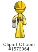 Yellow Design Mascot Clipart #1573064 by Leo Blanchette