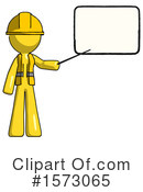 Yellow Design Mascot Clipart #1573065 by Leo Blanchette