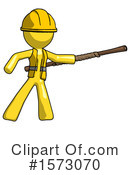 Yellow Design Mascot Clipart #1573070 by Leo Blanchette