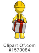 Yellow Design Mascot Clipart #1573084 by Leo Blanchette