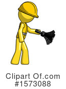 Yellow Design Mascot Clipart #1573088 by Leo Blanchette