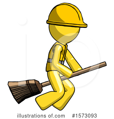 Royalty-Free (RF) Yellow Design Mascot Clipart Illustration by Leo Blanchette - Stock Sample #1573093