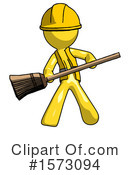 Yellow Design Mascot Clipart #1573094 by Leo Blanchette