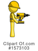 Yellow Design Mascot Clipart #1573103 by Leo Blanchette