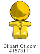 Yellow Design Mascot Clipart #1573111 by Leo Blanchette