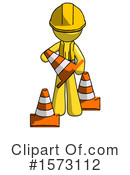 Yellow Design Mascot Clipart #1573112 by Leo Blanchette