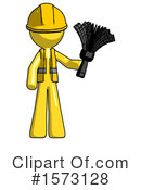 Yellow Design Mascot Clipart #1573128 by Leo Blanchette