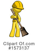 Yellow Design Mascot Clipart #1573137 by Leo Blanchette