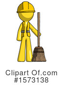 Yellow Design Mascot Clipart #1573138 by Leo Blanchette