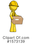 Yellow Design Mascot Clipart #1573139 by Leo Blanchette