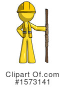 Yellow Design Mascot Clipart #1573141 by Leo Blanchette