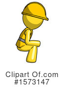 Yellow Design Mascot Clipart #1573147 by Leo Blanchette