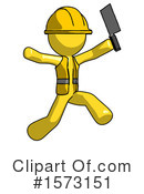 Yellow Design Mascot Clipart #1573151 by Leo Blanchette