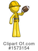Yellow Design Mascot Clipart #1573154 by Leo Blanchette