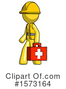 Yellow Design Mascot Clipart #1573164 by Leo Blanchette