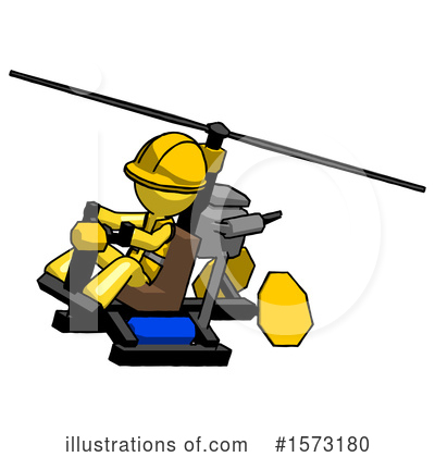 Royalty-Free (RF) Yellow Design Mascot Clipart Illustration by Leo Blanchette - Stock Sample #1573180
