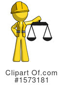 Yellow Design Mascot Clipart #1573181 by Leo Blanchette