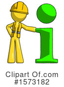 Yellow Design Mascot Clipart #1573182 by Leo Blanchette
